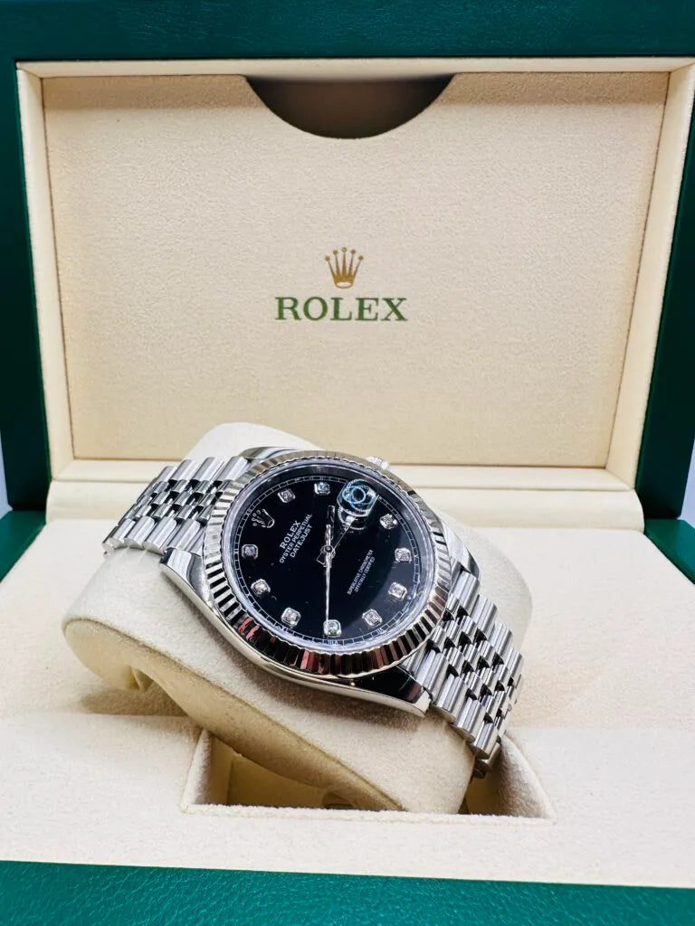 Rolex™ – Datejust Black Diamond Dial 41MM