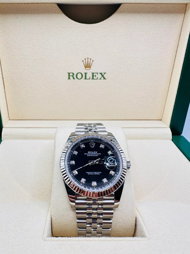 Rolex™ – Datejust Black Diamond Dial 41MM